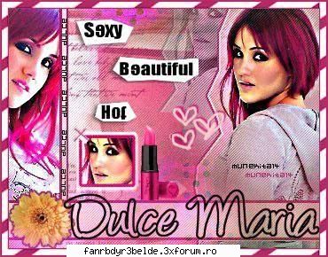 dulce - misa: e foarte dulce aici nu?????????? :D - forum rbd